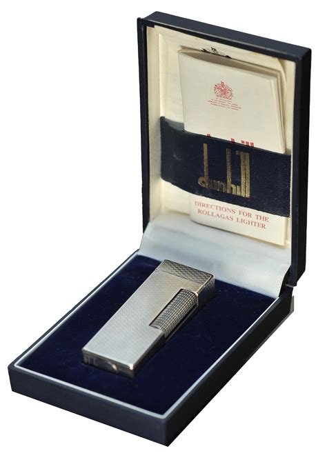 dunhill metal cigarette box|Dunhill rollagas box.